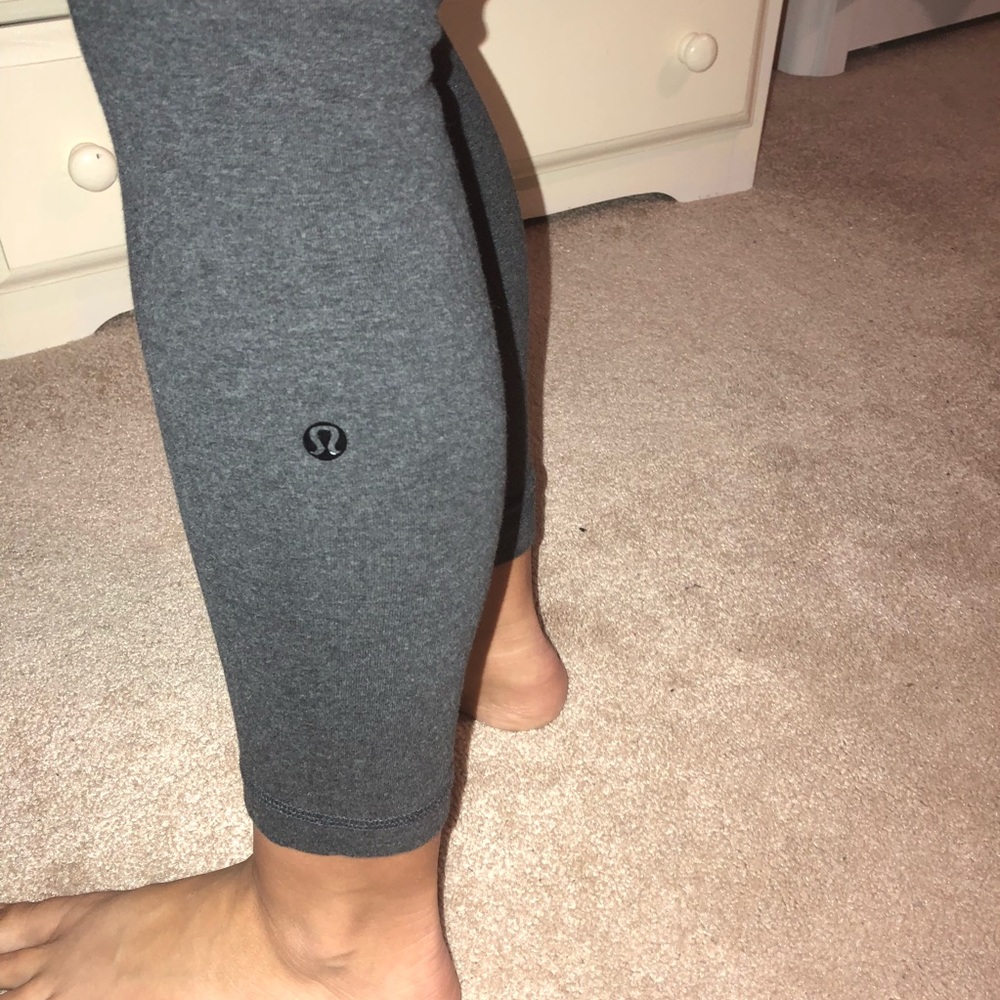 Lululemon Cotton Wunder Under Pant (Roll Down)